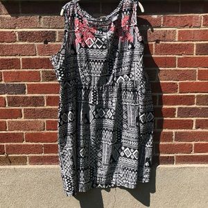 Geometric Plus Size Dress from Paper Doll